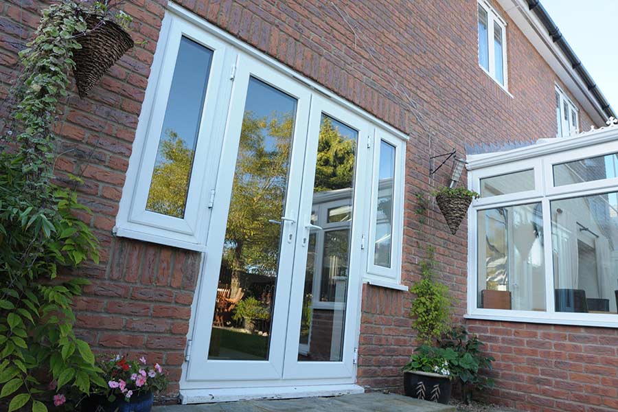 White french patio doors