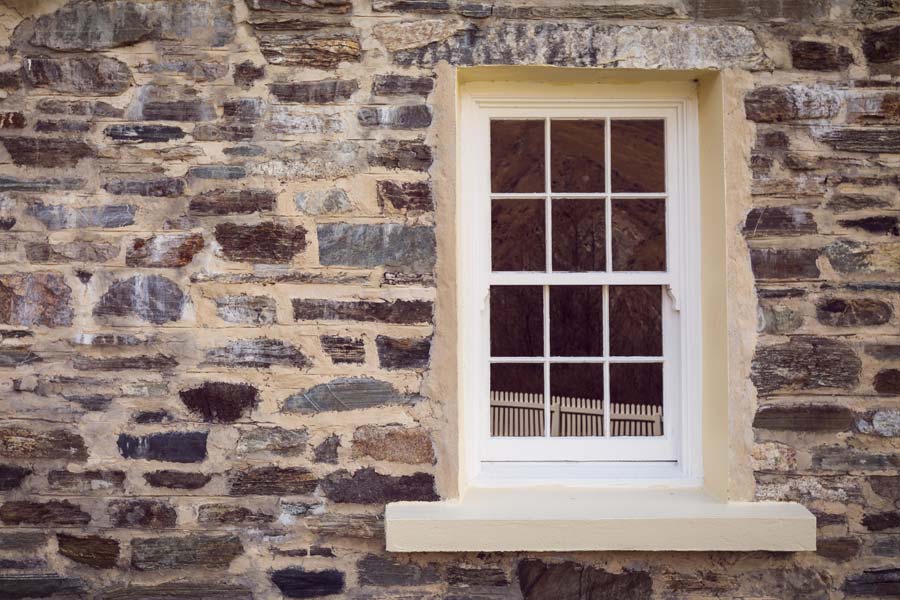Timber sliding sash window installed into a traditional style property